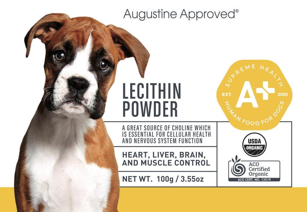 AUGUSTINE APPROVED Certified Organic Lecithin Powder 100g - Sparklet