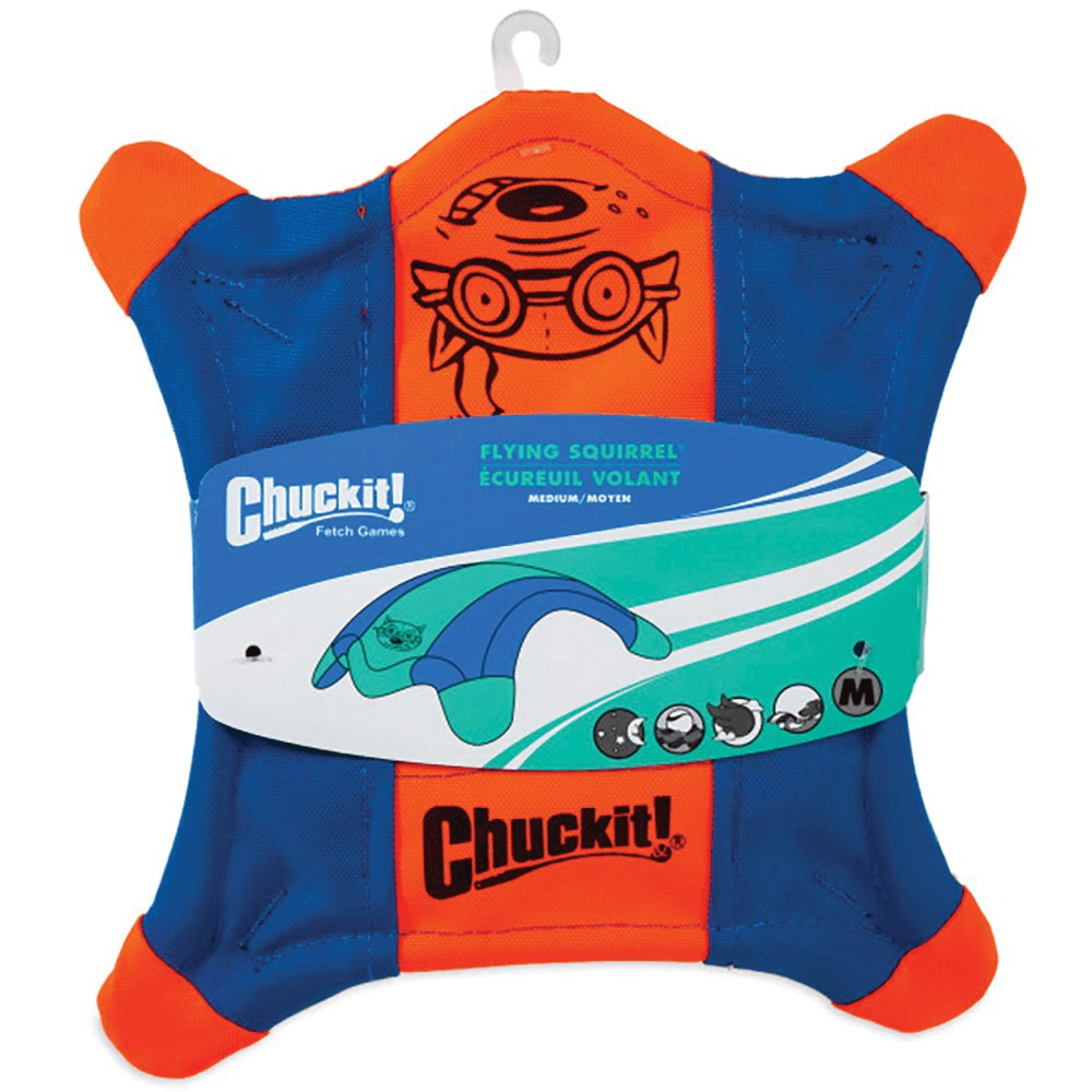 CHUCKIT! Flying Squirrel Dog Toy - Sparklet