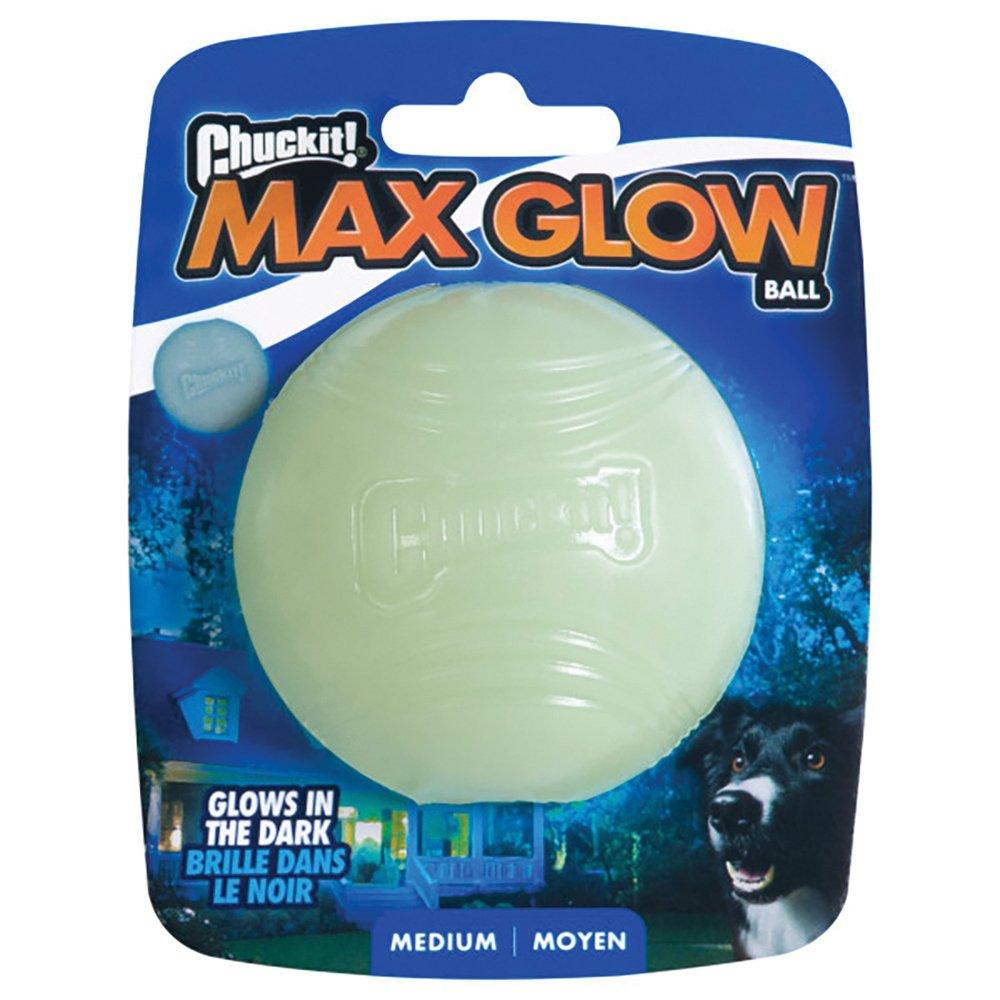 CHUCKIT! Max Glow Ball For Dogs Medium 6cm (1 Pack) - Sparklet