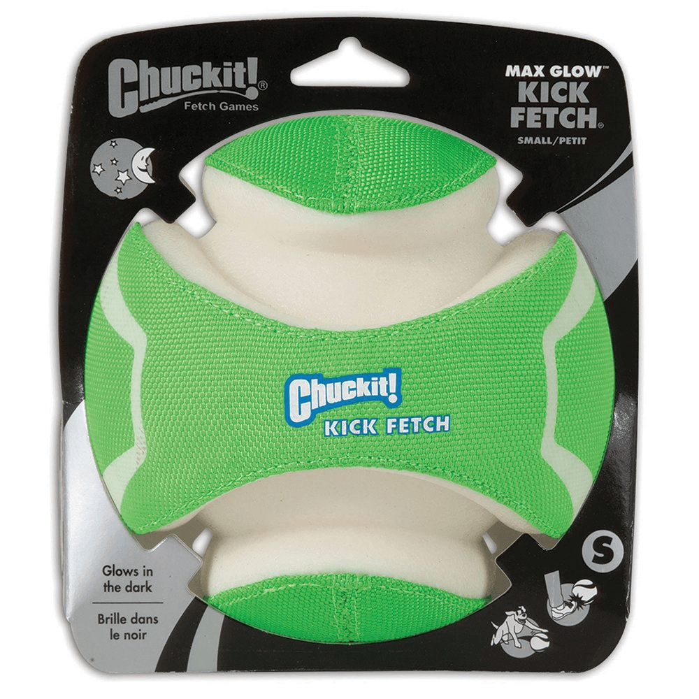 CHUCKIT! Max Glow Kick Fetch Dog Toy - Sparklet