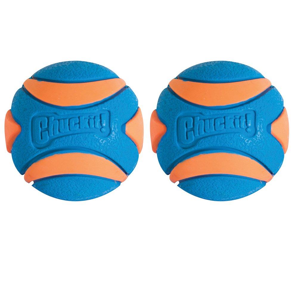 CHUCKIT! Ultra Squeaker Ball For Dogs Small 5cm (2 Pack) - Sparklet