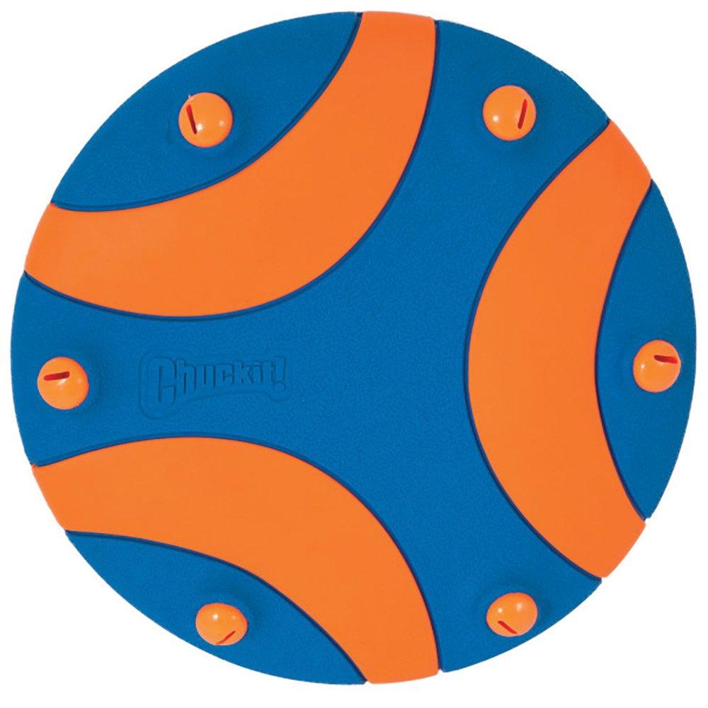 CHUCKIT! Whistle Flight Natural Rubber Frisbee Flyer For Dogs 28cm - Sparklet