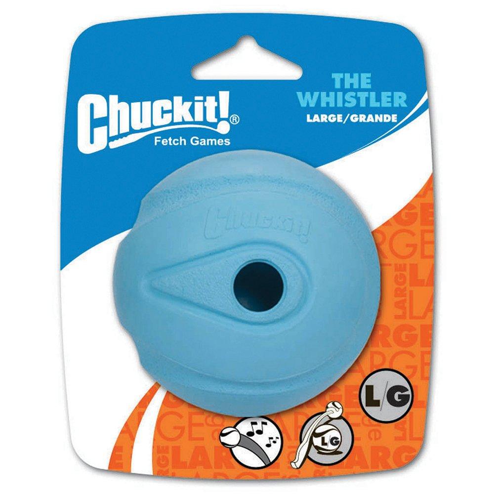 CHUCKIT! Whistler Ball For Dogs Large 7.5cm (1 Pack) - Sparklet