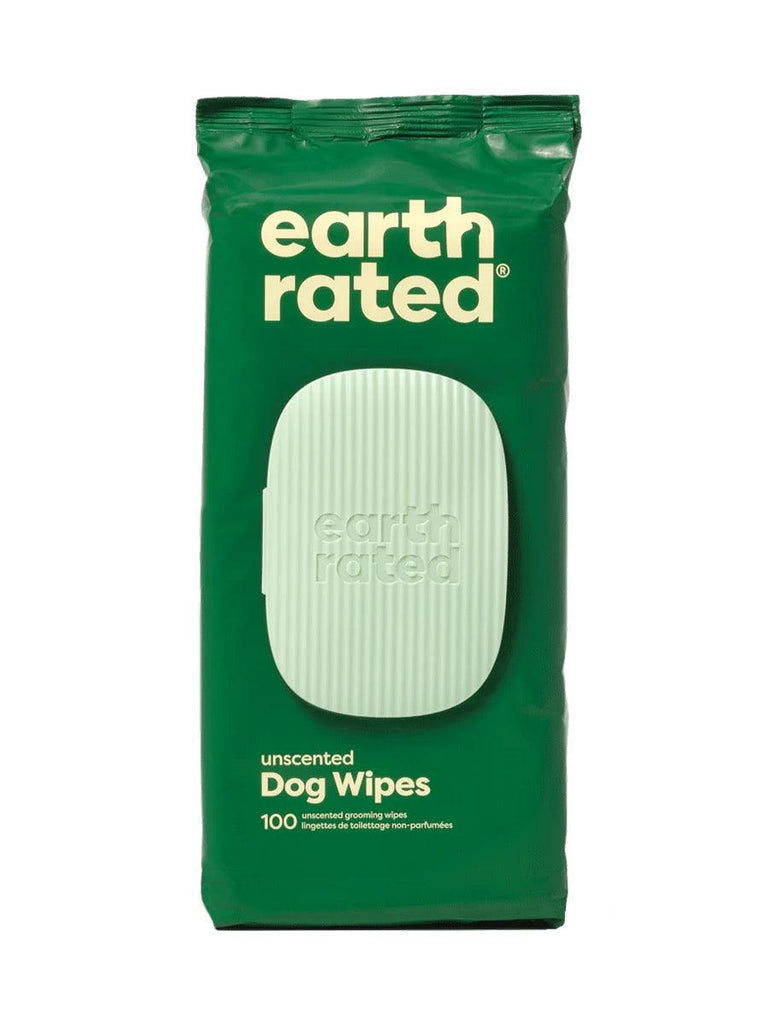 EARTH RATED Plant-based Grooming Wet Wipes For Dogs 100 PCS - Sparklet