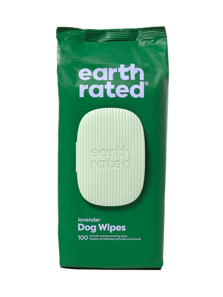 EARTH RATED Plant-based Grooming Wet Wipes For Dogs 100 PCS - Sparklet