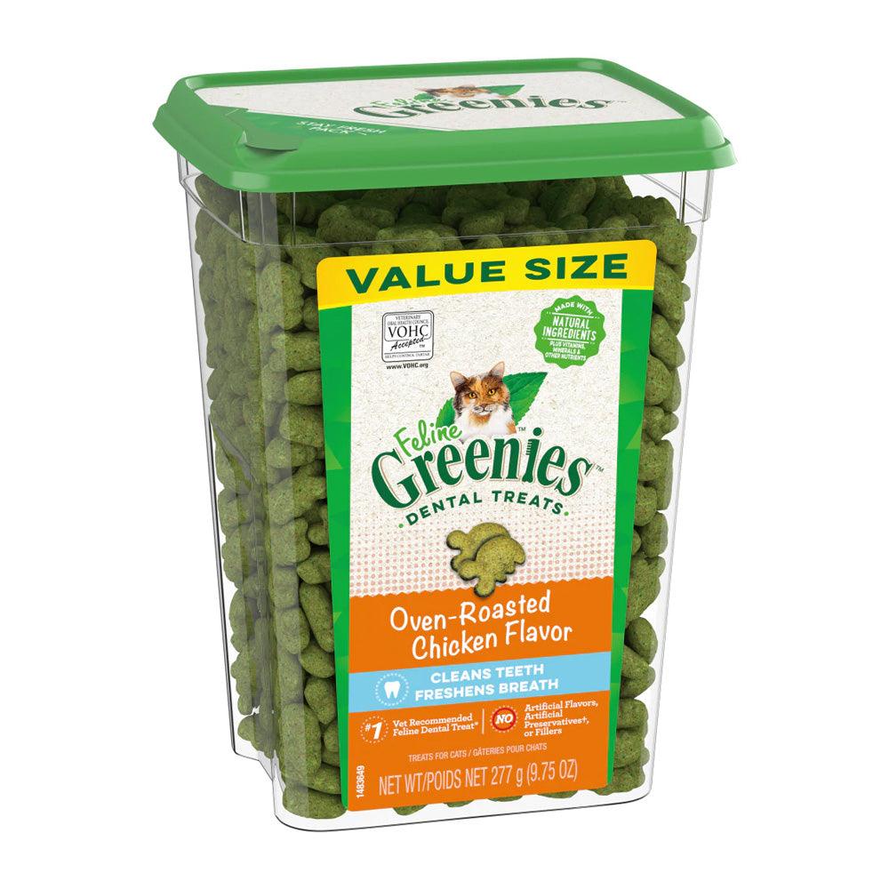 GREENIES VOHC Approved Cat Dental Treats - Chicken 277G - Sparklet