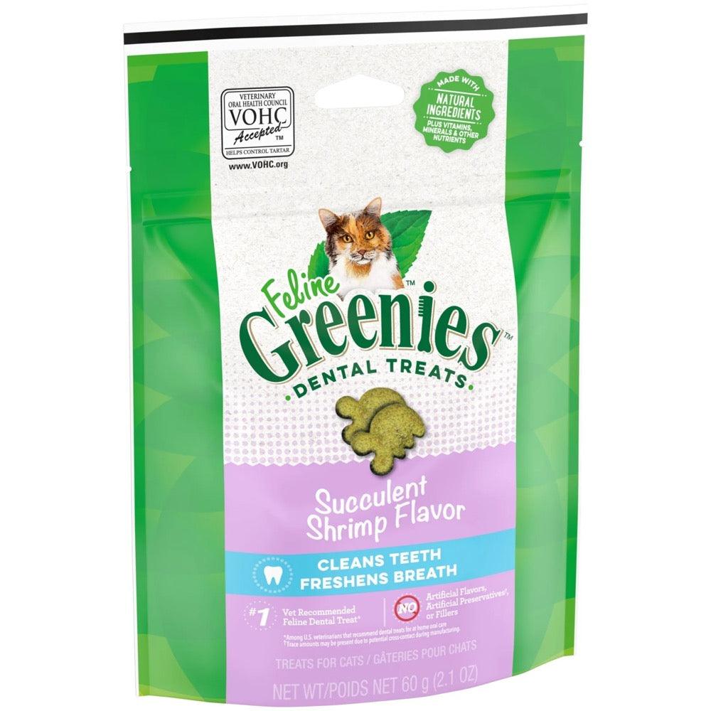 GREENIES VOHC Approved Cat Dental Treats - Shrimp 60G - Sparklet