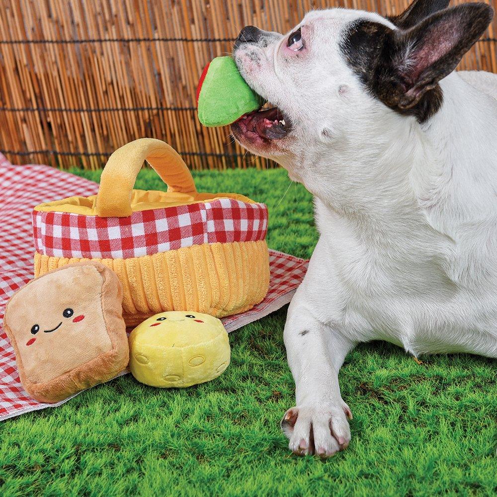 HUGSMART Puzzle Hunter Dog Toy Picnic Time Picnic Basket - Sparklet