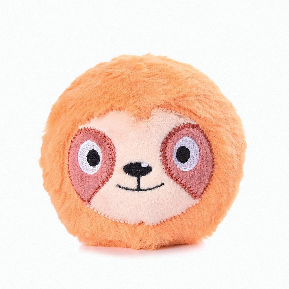 HUGSMART Super Ball Dog Toy Zoo Ball Sloth 10cm - Sparklet