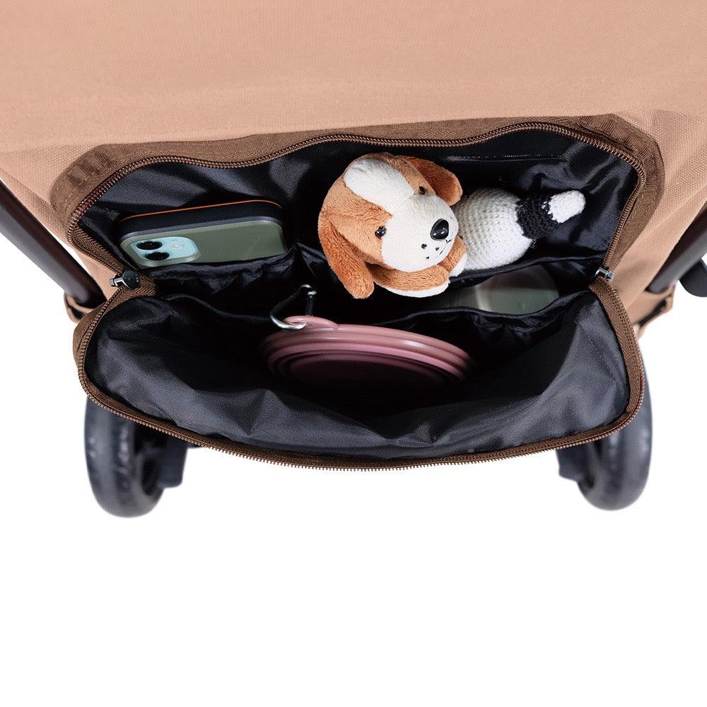 IBIYAYA Gentle Giant Dual Entry Pet Wagon for Dogs up to 25kg - Peach - Sparklet