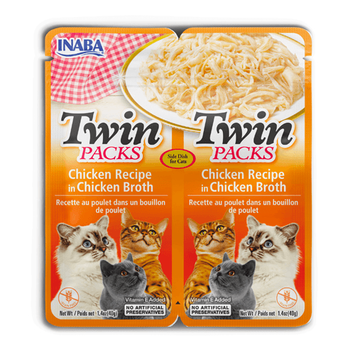 INABA Cat Twin Packs Chicken in Chicken Broth - Sparklet