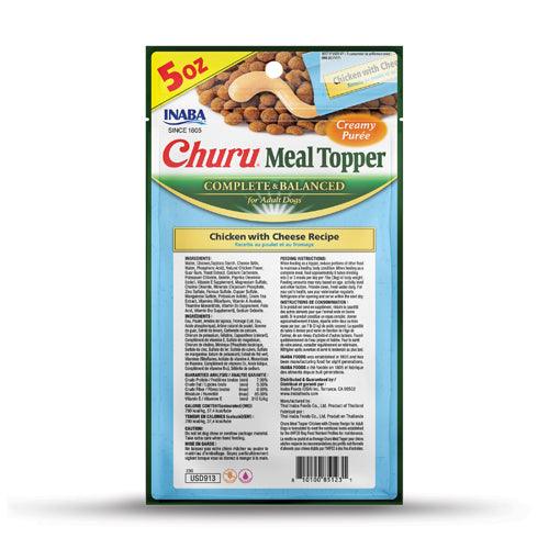 INABA Dog Churu Meal Topper Chicken with Cheese Recipe 144G x 6 Packs - Sparklet