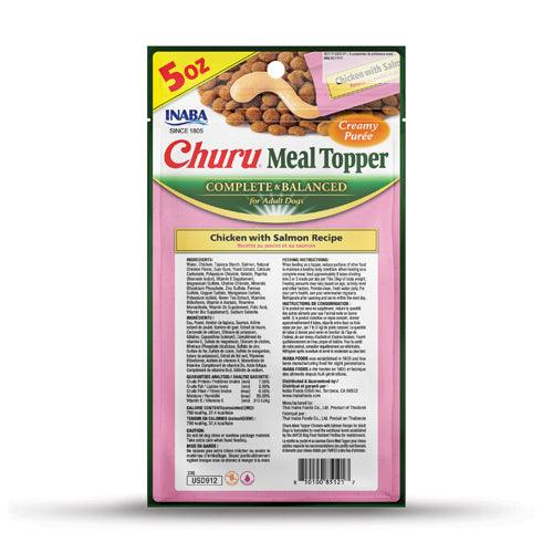 INABA Dog Churu Meal Topper Chicken with Salmon Recipe 56G x 6 Packs - Sparklet