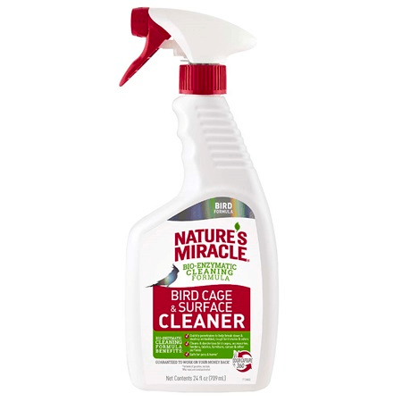 NATURE'S MIRACLE Bird Cage & Surface Cleaner 709ml - Sparklet