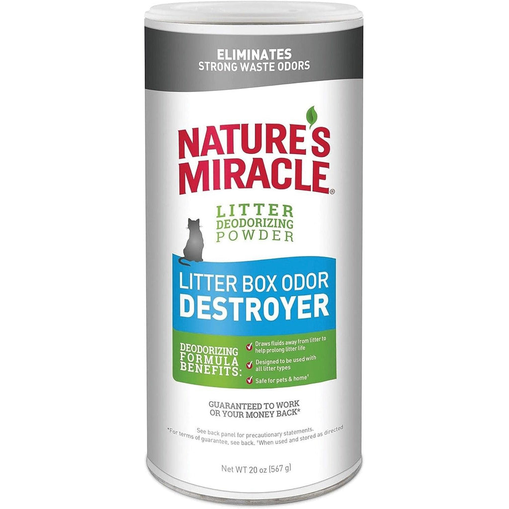 NATURE'S MIRACLE Cat Litter Box Deodorizing Powder 567G - Sparklet