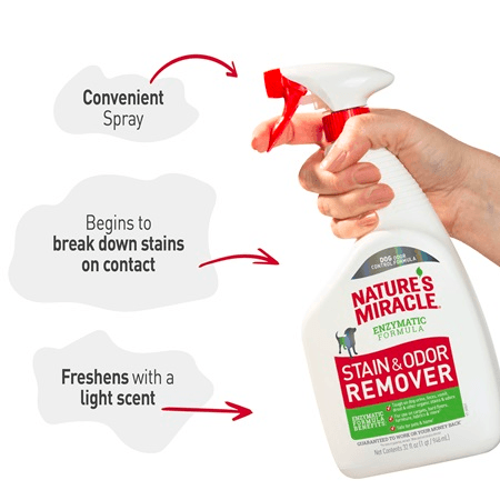 NATURE'S MIRACLE Dog Stain & Odor Remover 946ml - Sparklet