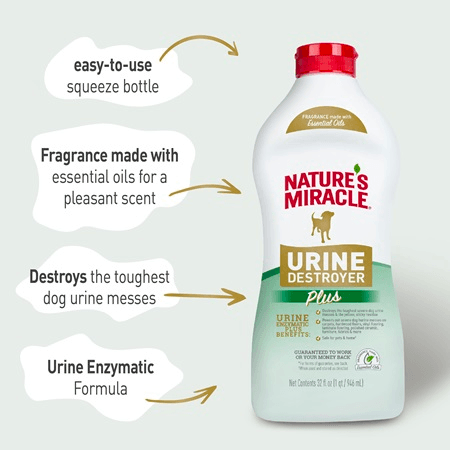 NATURE'S MIRACLE Dog Urine Destroyer Plus (Pour) 946ml - Sparklet