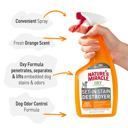 NATURE'S MIRACLE Set-In Stain Destroyer for Dogs 709ml - Sparklet