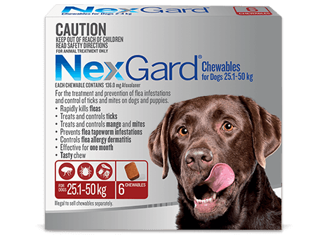 NEXGARD Flea Ticks Treatment Chewables for Dogs - Sparklet