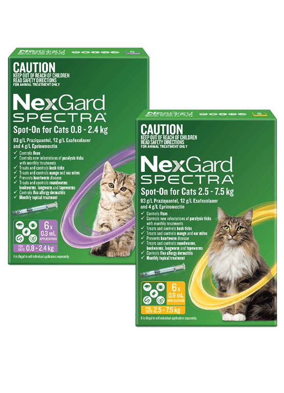 NEXGARD Spectra Spot-On for Cats - Sparklet