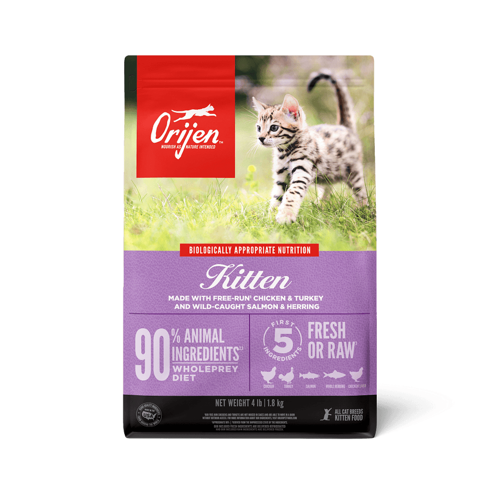 ORIJEN Cat Food Kitten Formula - 3.17KG - Sparklet