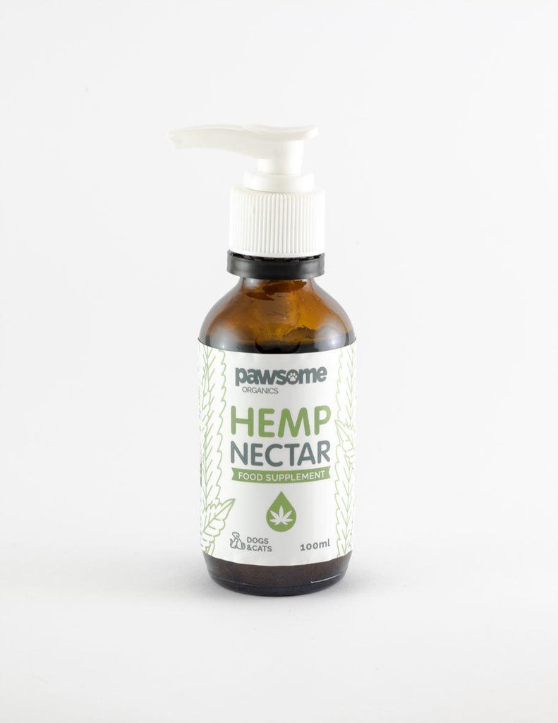 PAWSOME ORGANICS Certified Organic Hemp Nectar For Dogs and Cats 100ML - Sparklet