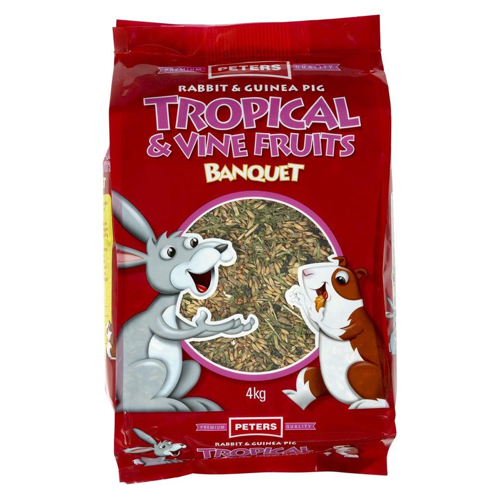 PETERS Tropical Vine and Fruit Banquet For Rabbit & Guinea Pig 4KG - Sparklet