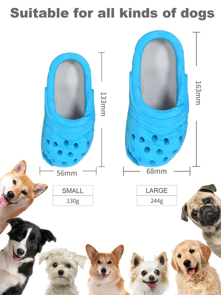 PETOPIA Ultra Tough Dog Chewing Toy - Cozy Slipper (Assorted Colour) - Sparklet