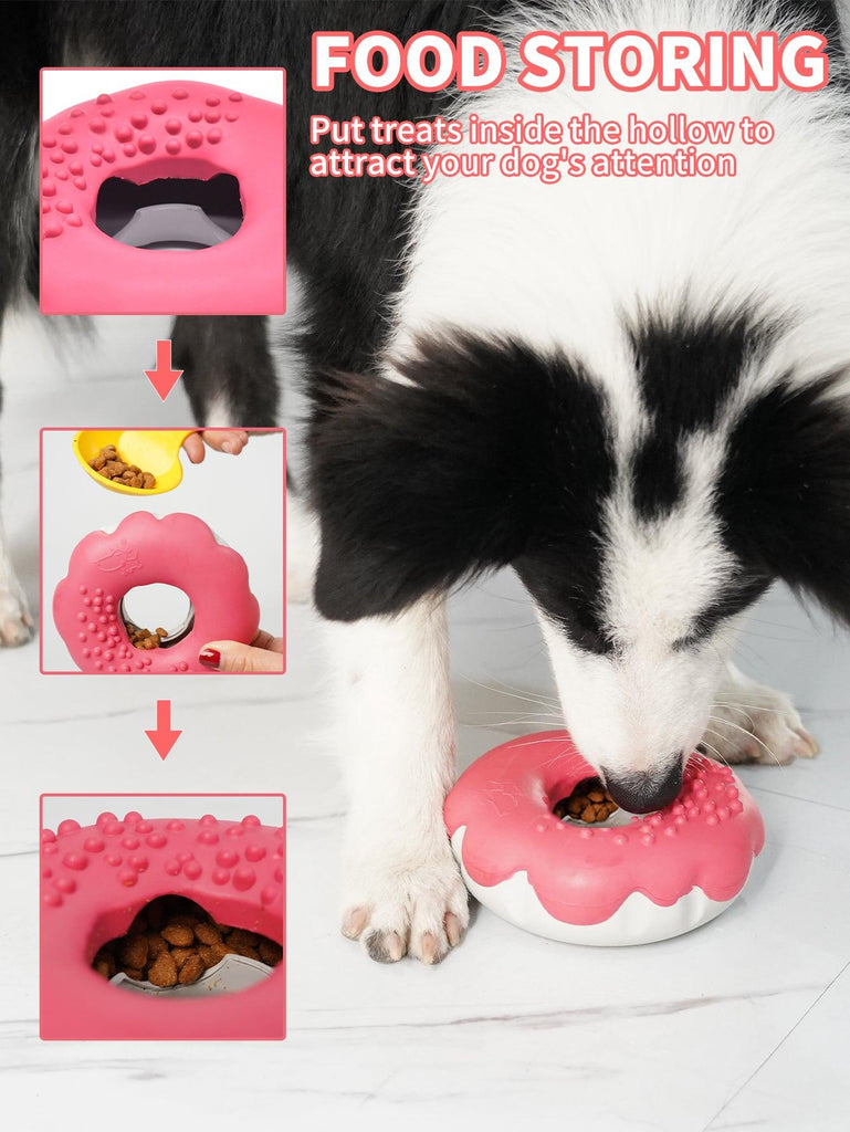 PETOPIA Ultra Tough Dog Chewing Toy - Mochi Donut (Assorted Colour) - Sparklet