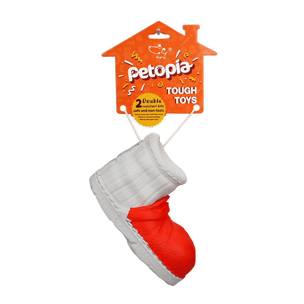 PETOPIA Ultra Tough Dog Chewing Toy - Old Boots (Assorted Colour) - Sparklet