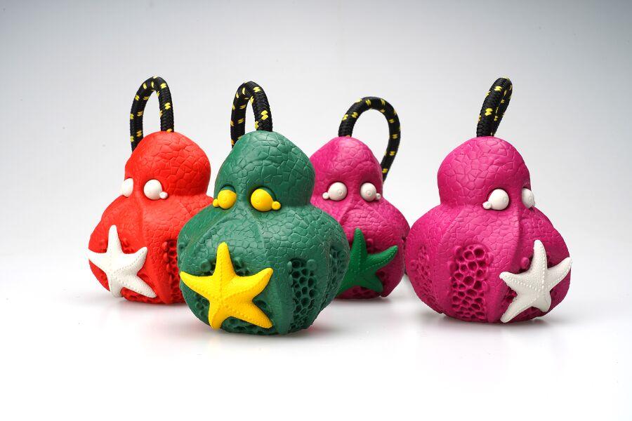 PETOPIA Ultra Tough Dog Chewing Toy - Reef Octopus (Assorted Colour) - Sparklet