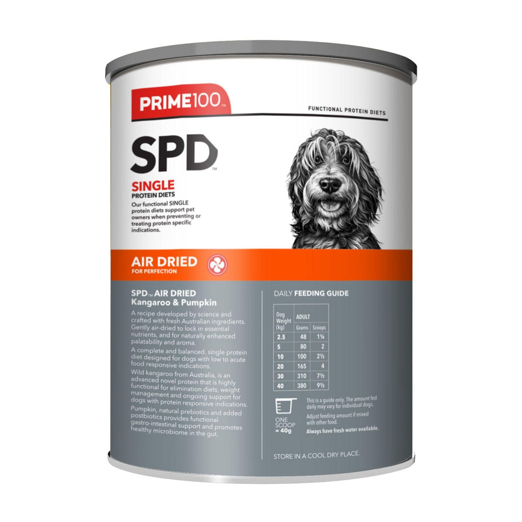 PRIME100 SPD Air Kangaroo & Pumpkin Adult Dry Dog Food 600G - Sparklet