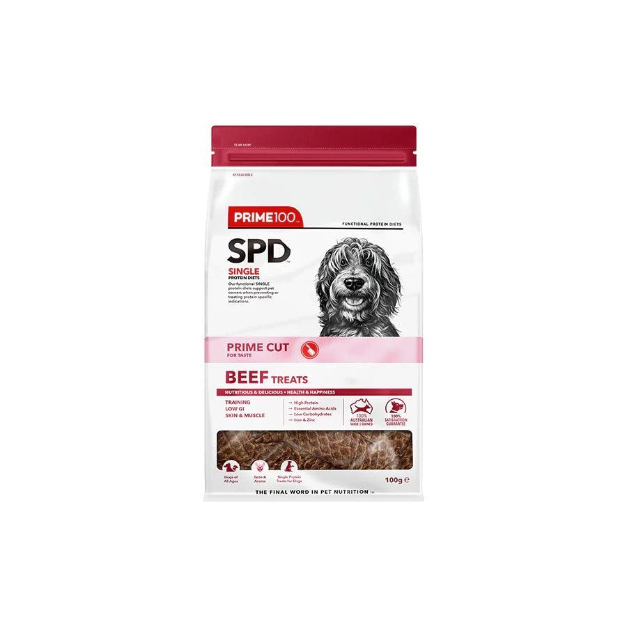 PRIME100 SPD Prime Cut Beef Dog Treats 100G - Sparklet