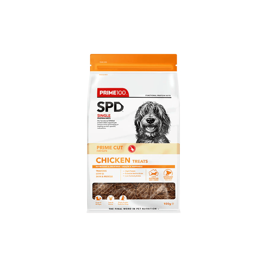 PRIME100 SPD Prime Cut Chicken Dog Treats 100G - Sparklet