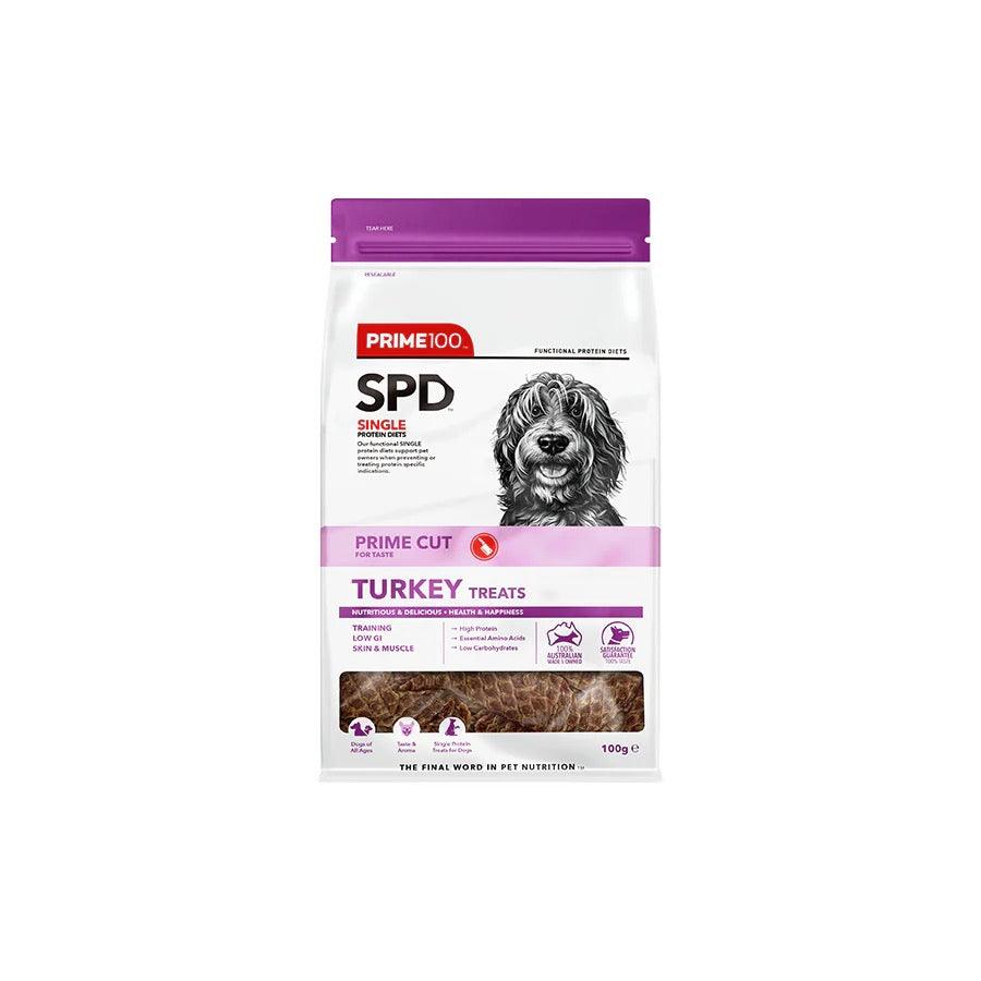 PRIME100 SPD Prime Cut Turkey Dog Treats 100G - Sparklet