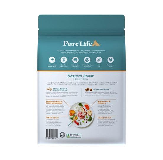 PURE LIFE Natural Boost Australian Chicken Dry Cat Food Adult 6KG - Sparklet