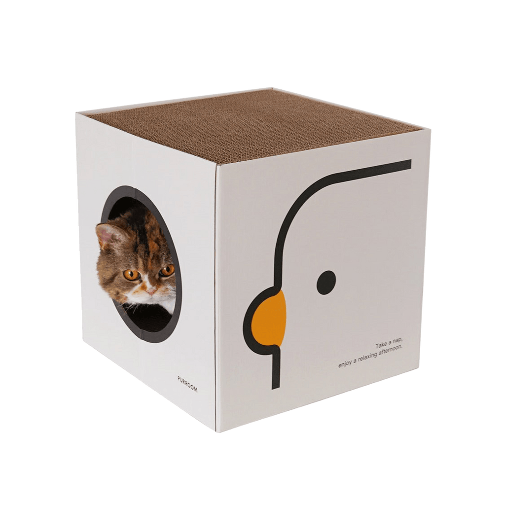 PURROOM Cat House - Double Scratching Boards - Sparklet