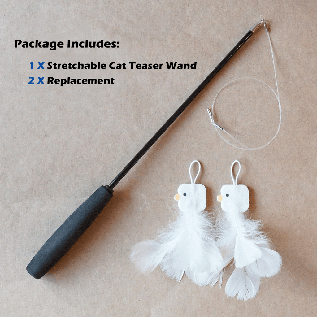 PURROOM Retractable Cat Teaser Up To 96cm - Sparklet