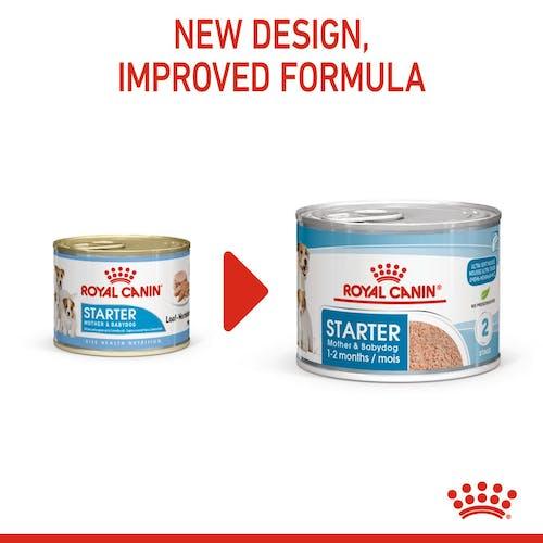 ROYAL CANIN Starter Mother & Babydog (1-2 Months) Puppy Wet Food 195G X 12 - Sparklet