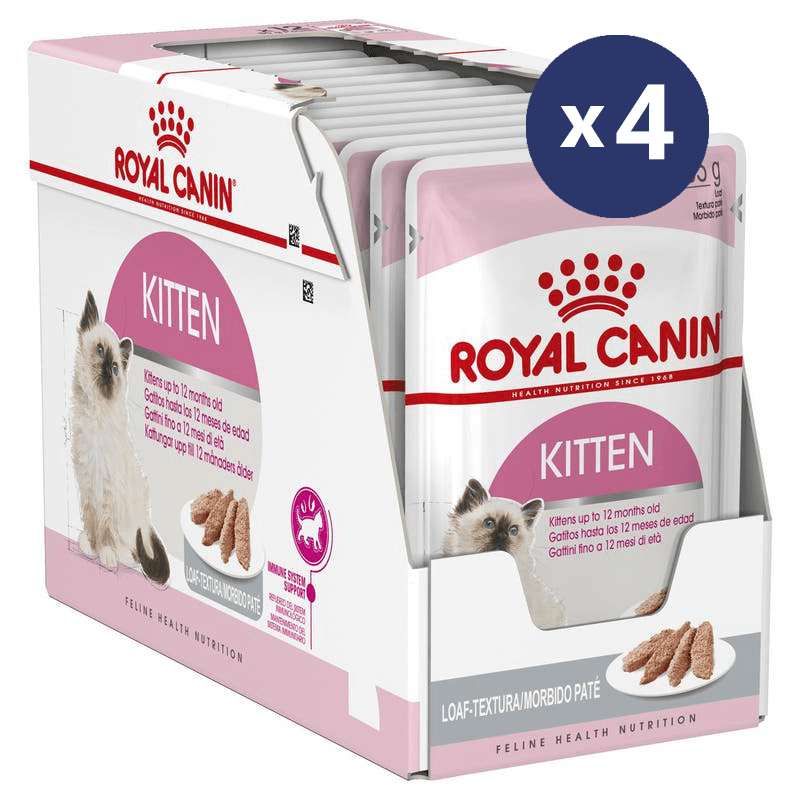 ROYAL CANIN Wet Cat Food Kitten Loaf Pouches - Sparklet