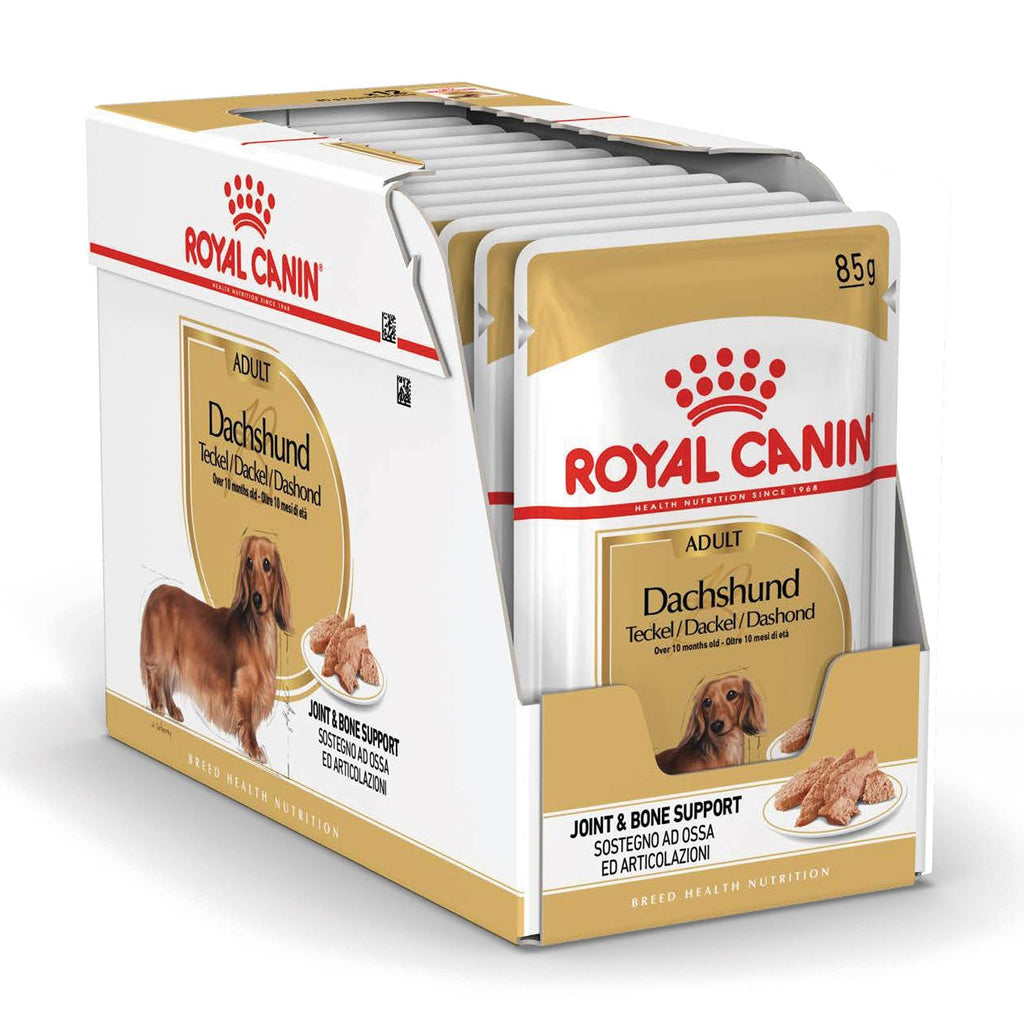 ROYAL CANIN Wet Dog Food Adult Dachshund 12X85G - Sparklet