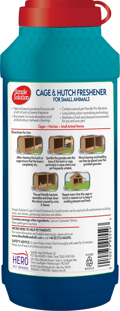 SIMPLE SOLUTION Cage & Hutch Freshener Granules - Sparklet