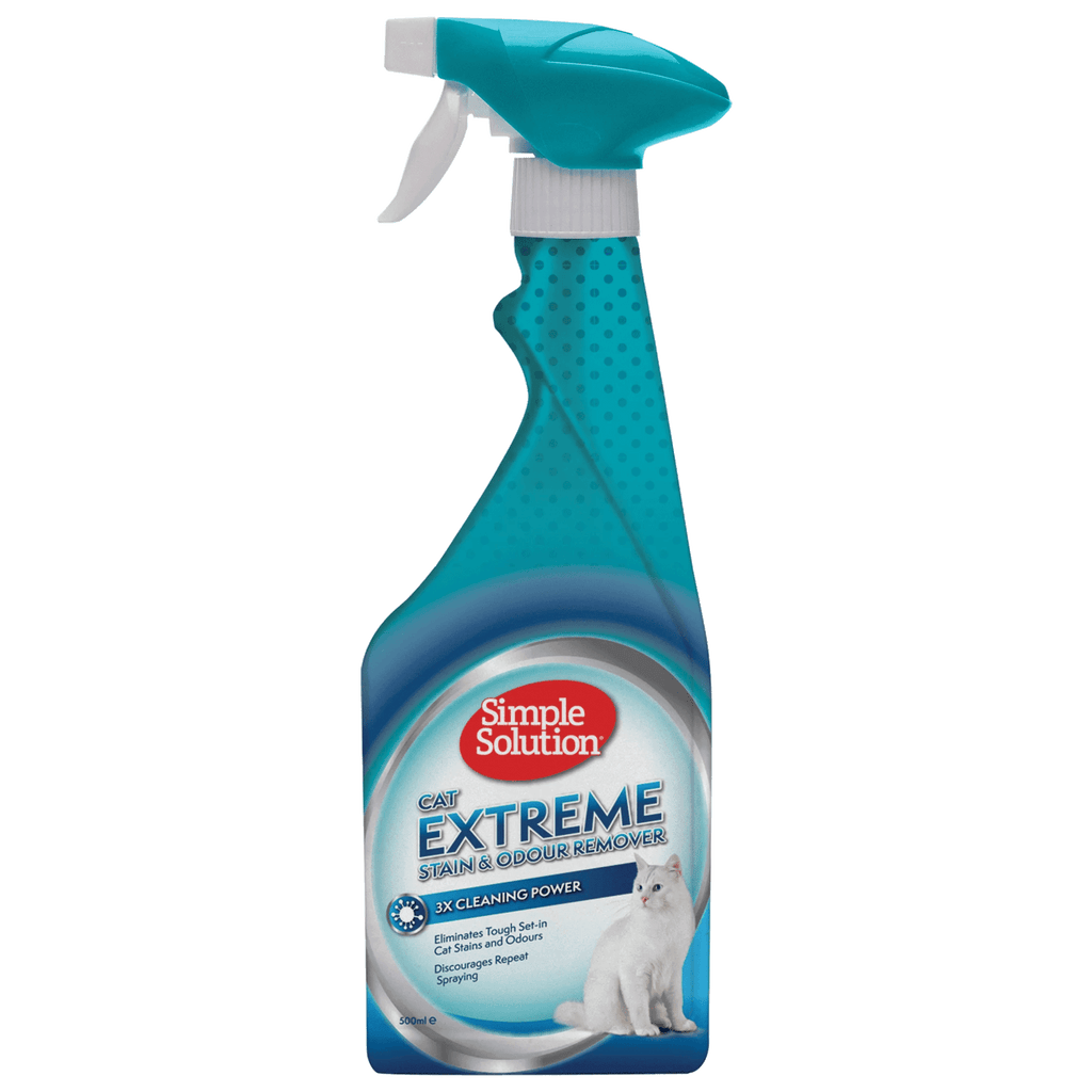 SIMPLE SOLUTION Extreme Stain & Odour Remover for Cats 500ml - Sparklet