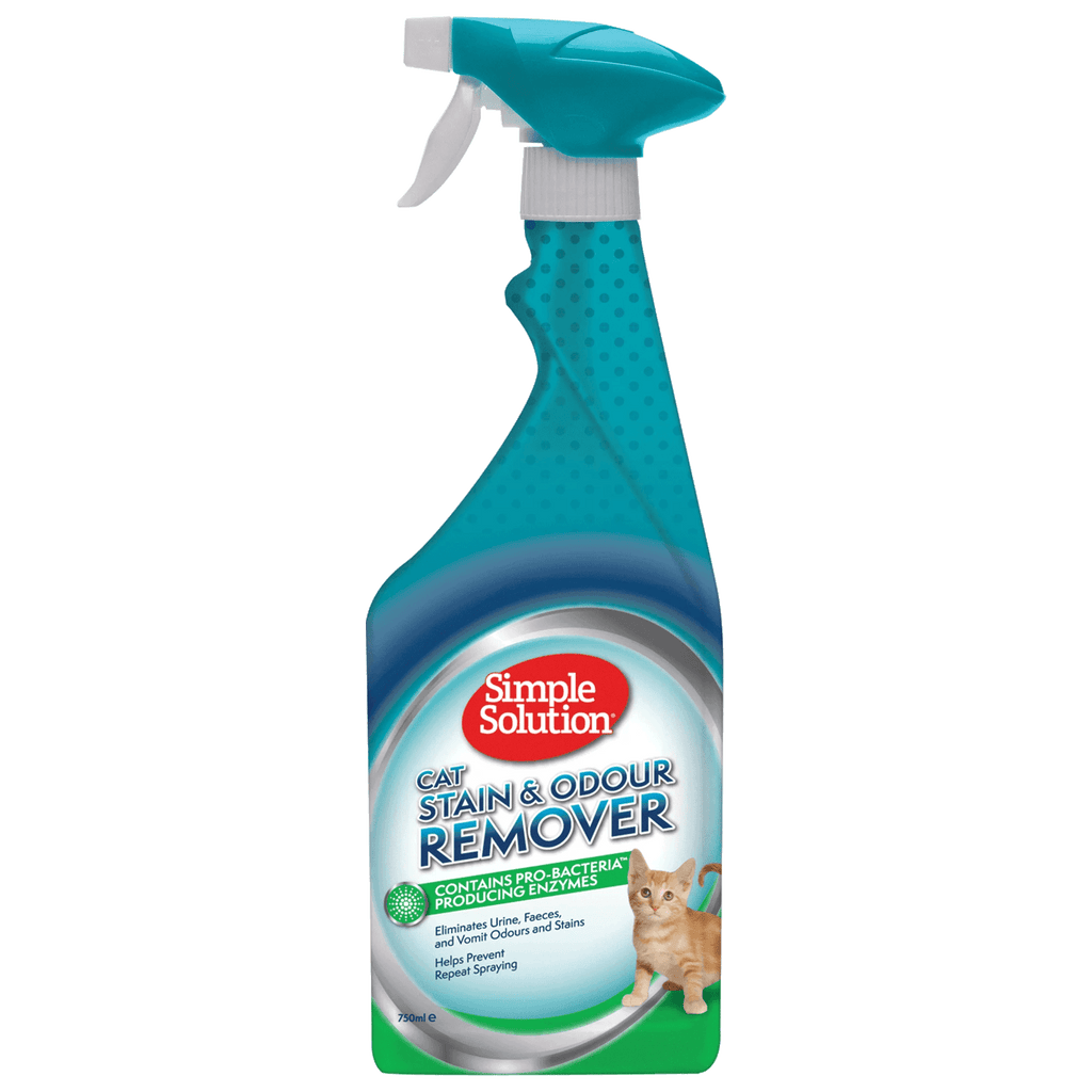 SIMPLE SOLUTION Stain & Odour Remover for Cats 750ml - Sparklet