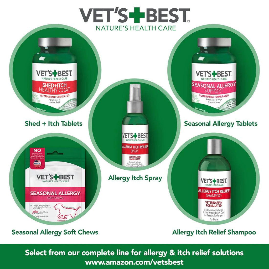 VET'S BEST Allergy Itch Relief Shampoo For Dogs 500ML - Sparklet