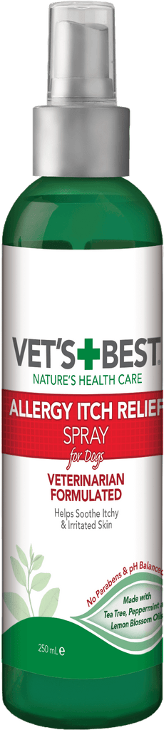 VET'S BEST Allergy Itch Relief Spray For Dogs - Sparklet