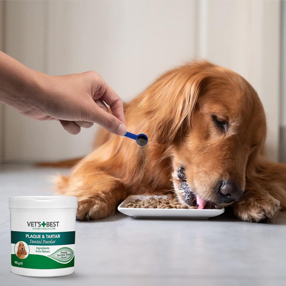 VET'S BEST Dental Powder For Dogs 90G - Sparklet