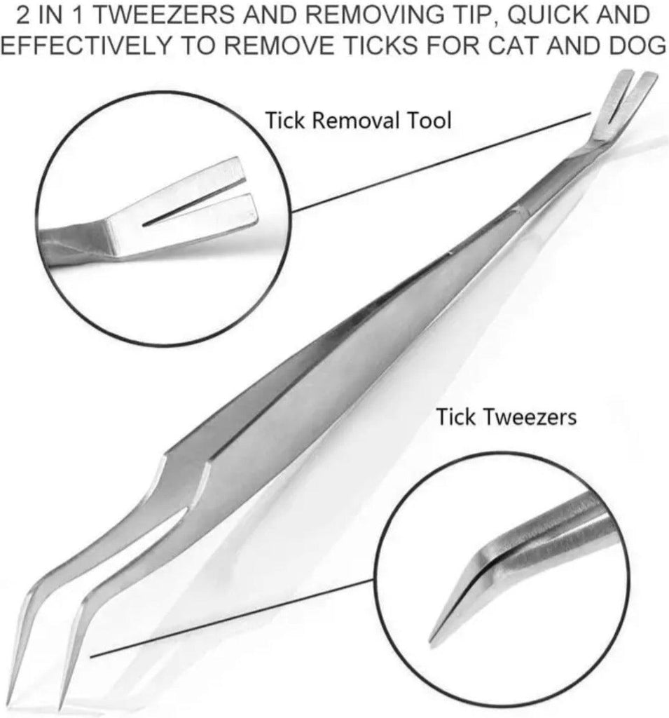 VET'S BEST Stainless Steel Tick Remover - Sparklet