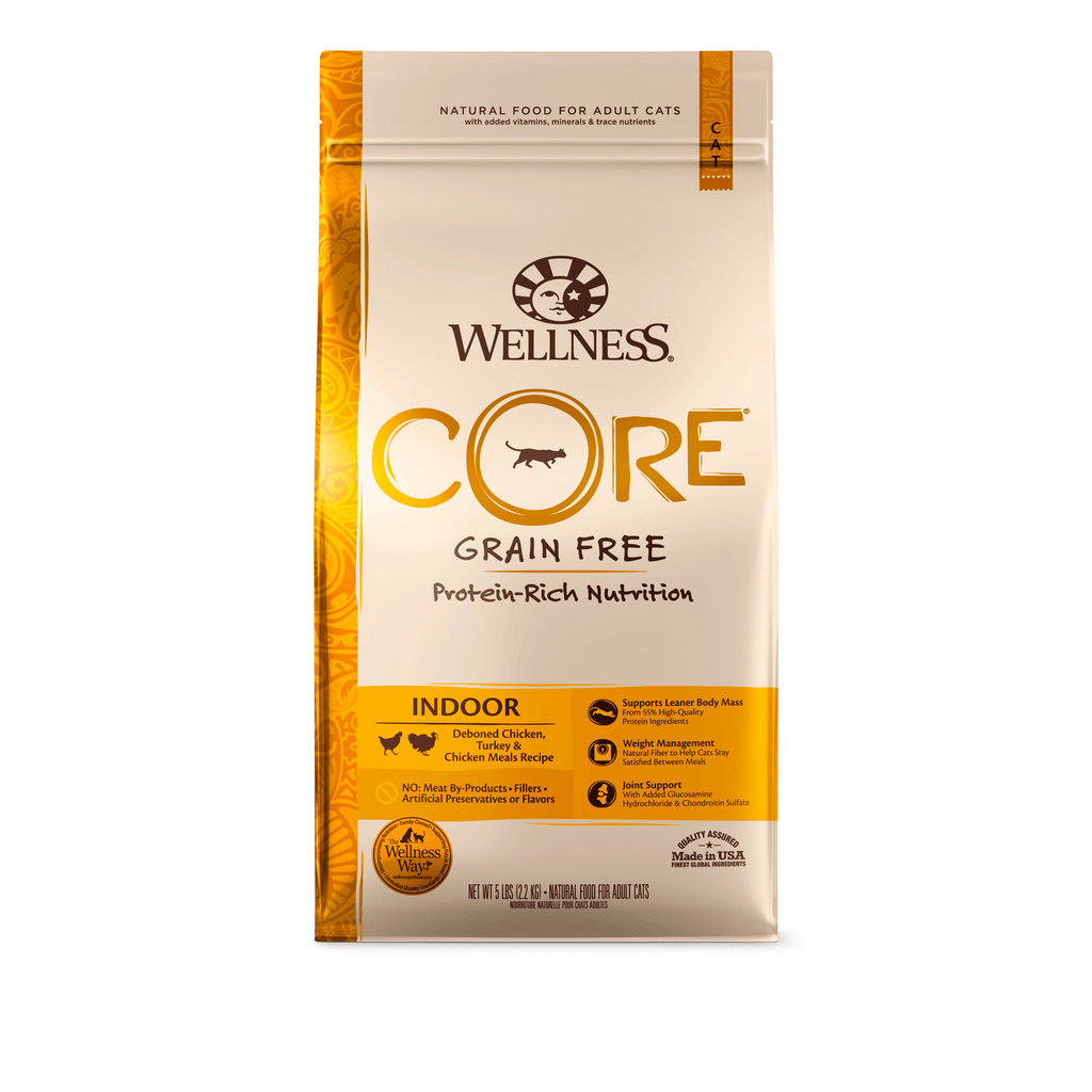 WELLNESS CORE Grain Free Indoor Chicken Dry Cat Food 2.27KG - Sparklet