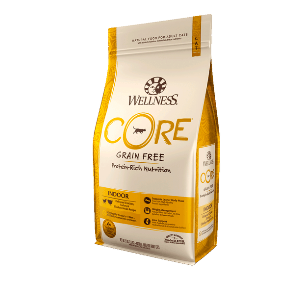 WELLNESS CORE Grain Free Indoor Chicken Dry Cat Food 2.27KG - Sparklet